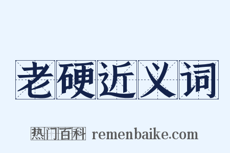 老硬近义词是什么意思的图片